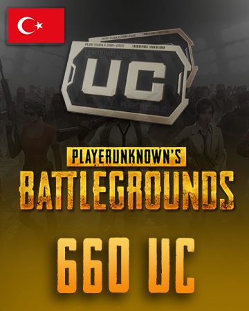 PUBG Mobile ID 660 UC [TR]