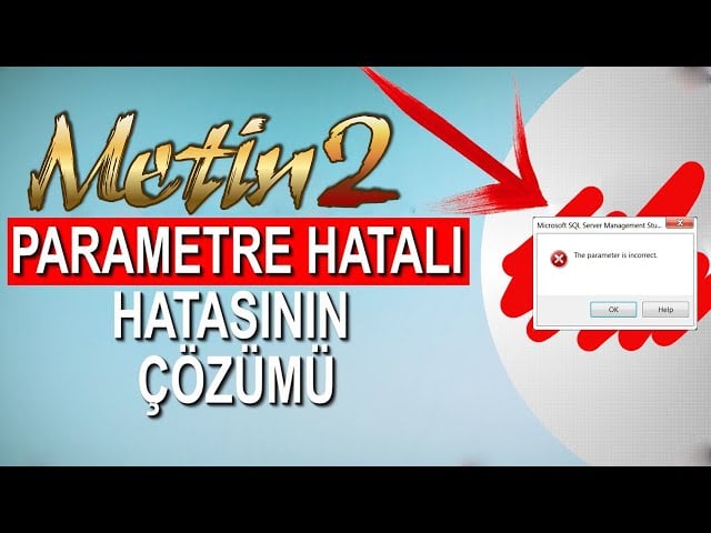 Metin2 Parametre Hatalı Sorunu