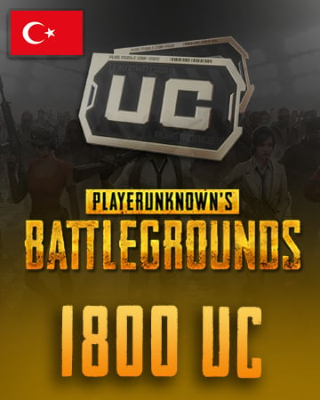 PUBG Mobile ID 1800 UC [TR]