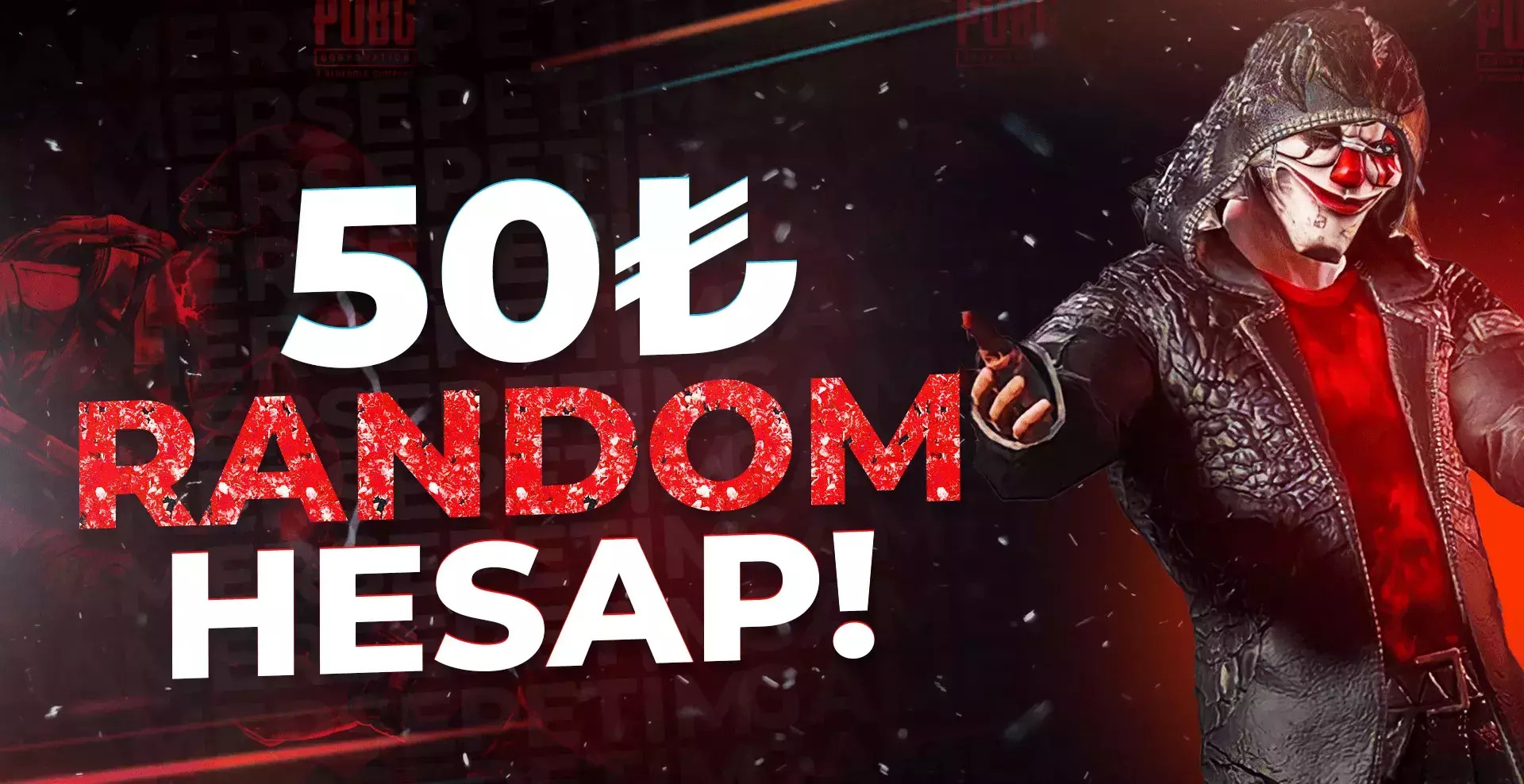 🎁PUBG RANDOM HESAP🎁