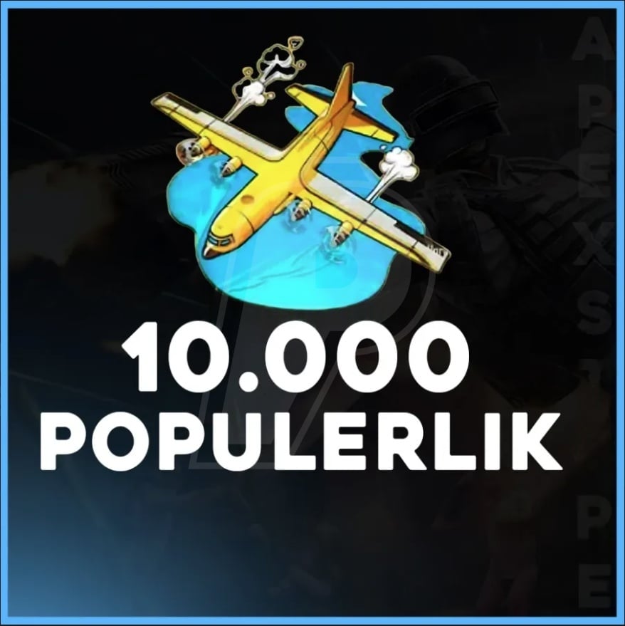 ⭐10.000 POPÜLERLİK⭐HIZLI TESLİMAT⭐+500 BAŞARILI İŞLEM GÜVENCESİYLE