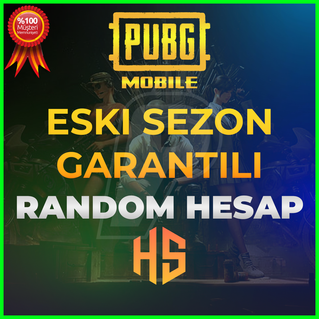 ⭐ESKİ SEZON GARANTİLİ⭐ RANDOM HESAP PUBG MOBİLE⭐