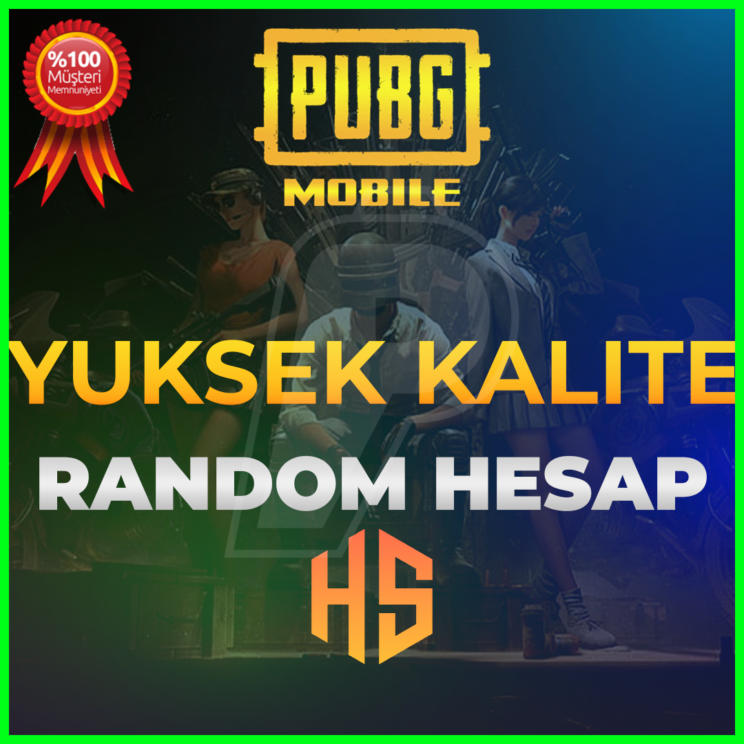 ⭐YÜKSEK KALİTELİ DESTANSI GARANTİLİ⭐%100 GARANTİLİ RANDOM HESAP PUBG MOBİLE⭐