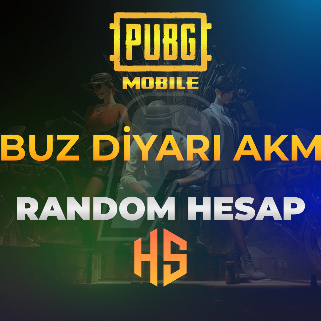 ⭐BUZ DİYARI⭐ RANDOM HESAP PUBG MOBİLE⭐