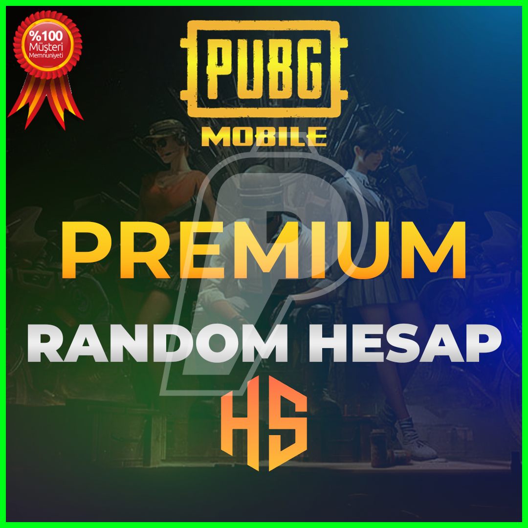 ⭐PREMIUM⭐%100 GARANTİLİ RANDOM HESAP PUBG MOBİLE⭐