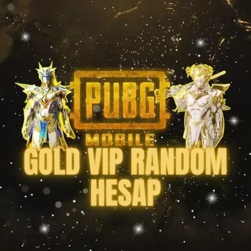 🔑GOLD VİP PUBG RANDOM HESAP🔑