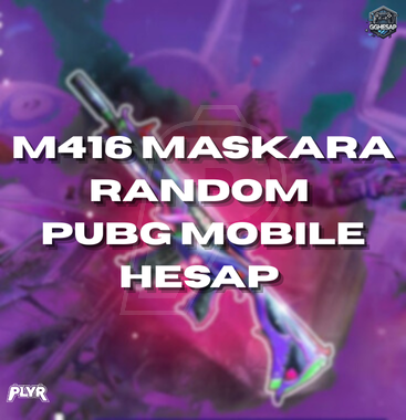 🔥M416 Maskara🔥PUBG Mobile Random Hesap