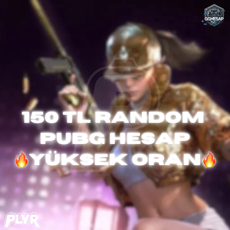 💣150TL💣 Random Pubg Hesap🔥Yüksek Oran🔥