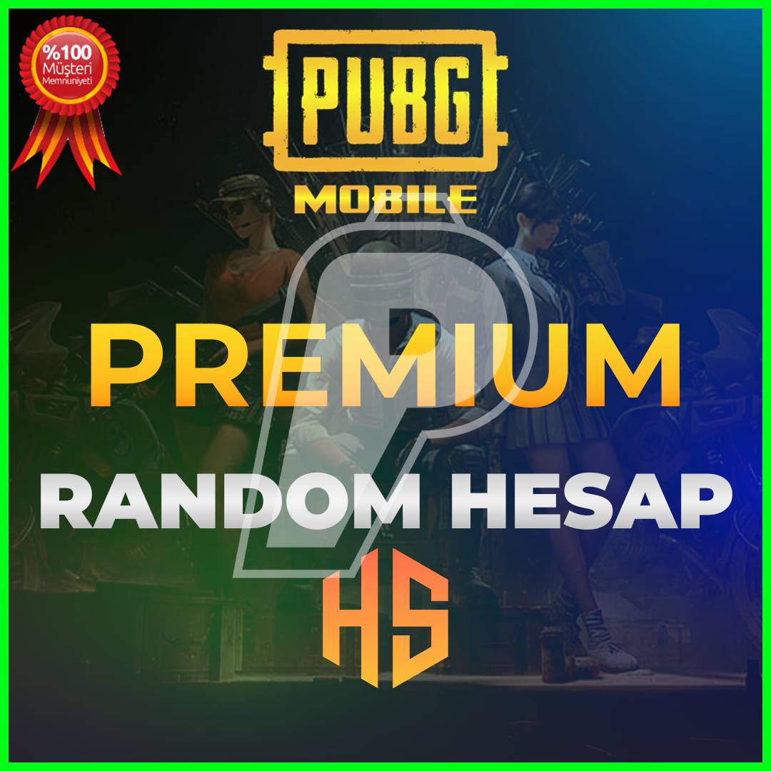 ⭐PREMIUM⭐%100 GARANTİLİ RANDOM HESAP PUBG MOBİLE⭐