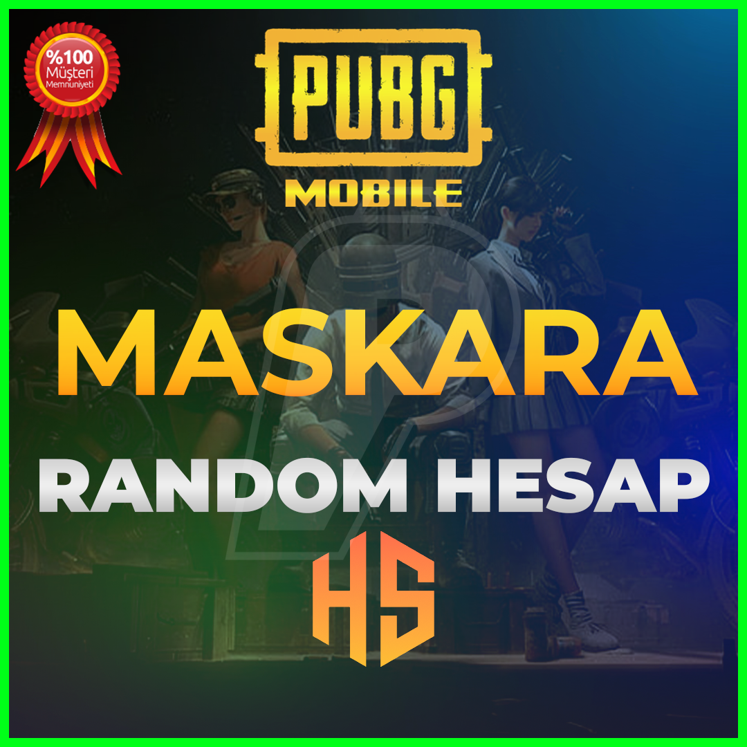 ⭐MASKARA⭐ RANDOM HESAP PUBG MOBİLE⭐%100 MÜŞTERİ MEMNUNİYETİ