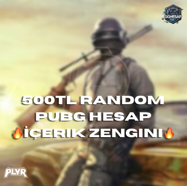 🔥500TL🔥Random Pubg Hesap 🔥İçerik Zengni🔥