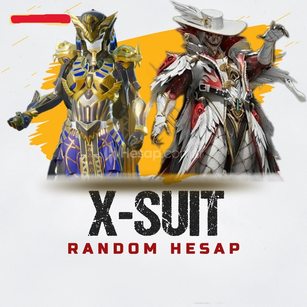 🎁X-SUIT RANDOM PUBG HESABI🎁
