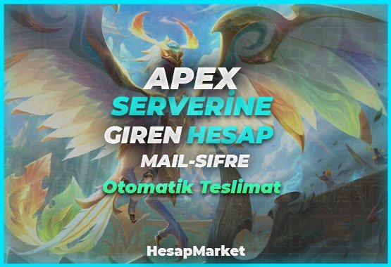 1 ADET APEX GİREN MAİL ŞİFRE HESAP