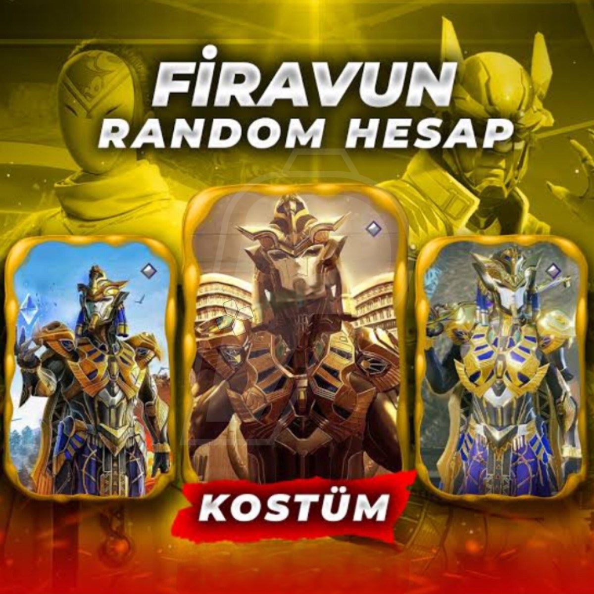 ⭐FİRAVUN⭐+500 BAŞARILI İŞLEM GÜVENCELİ⭐RANDOM HESAP⭐