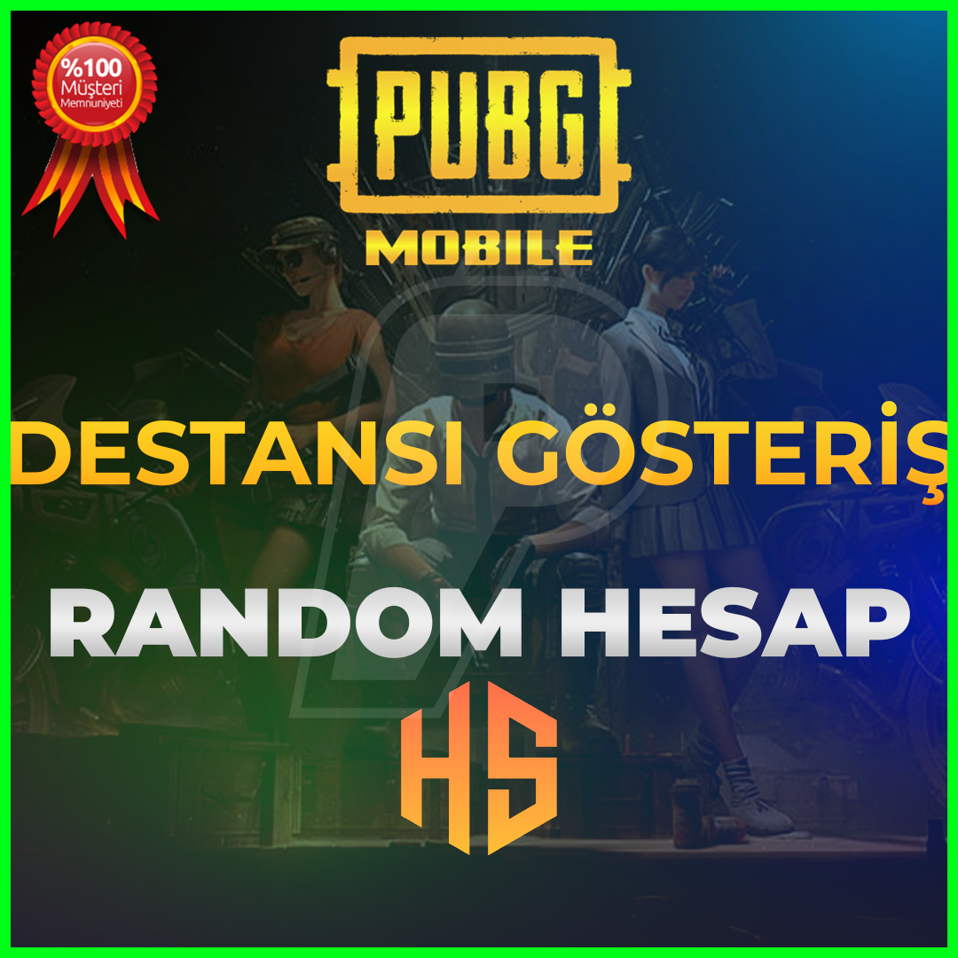 ⭐DESTANSI GÖSTERİŞ⭐ RANDOM HESAP PUBG MOBİLE⭐