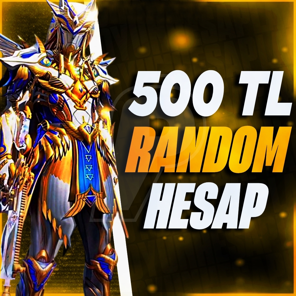 ⭐500 TL⭐+500 BAŞARILI İŞLEM GÜVENCELİ⭐RANDOM HESAP⭐