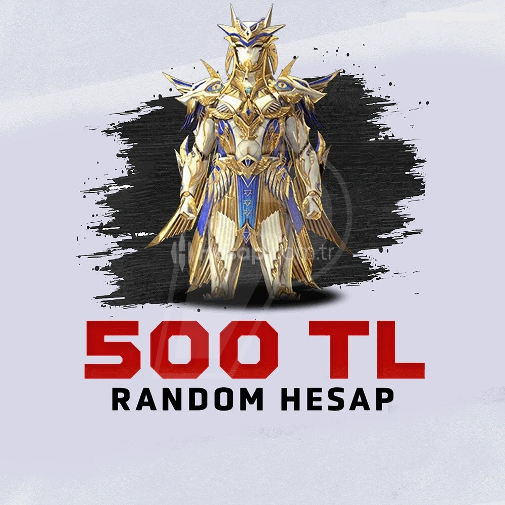 500 TL PUBG RANDOM HESAP