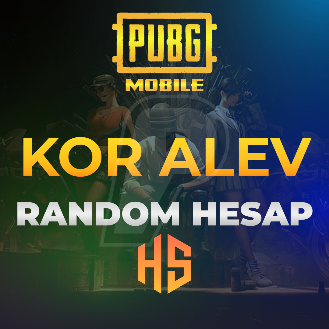 ⭐KOR ALEV⭐ RANDOM HESAP PUBG MOBİLE⭐